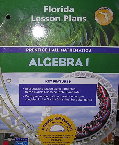 Algebra 1 Lesson Plans Lesson Plans Prentice Hall Mathematics Algebra 1 by