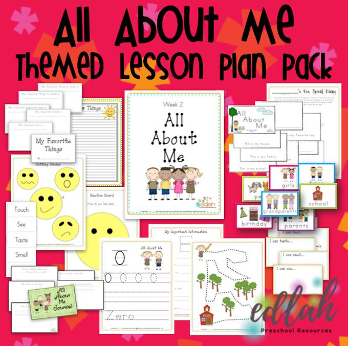 All About Me Lesson Plans All About Me Preschool Lesson Plans This Unit is A Fun