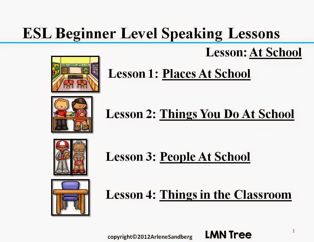 Beginner Esl Lesson Plans Lmn Tree Everything Esl Resources for the Beginner Esl