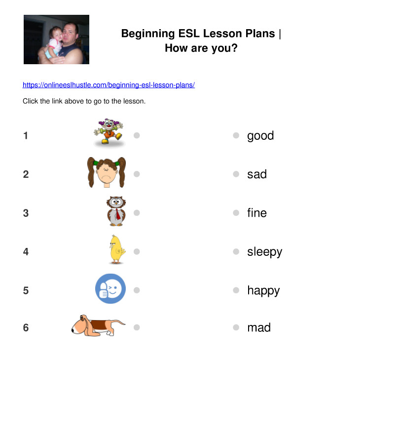 Beginner Esl Lesson Plans This Esl Worksheet for Beginners Vocabulary is About How