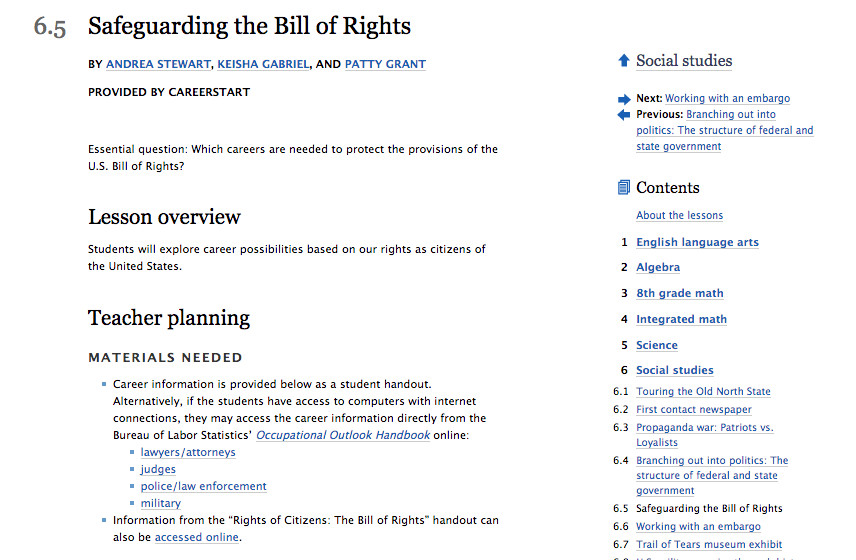 Bill Of Rights Lesson Plan Safeguarding the Bill Of Rights Lesson Plan for 8th Grade