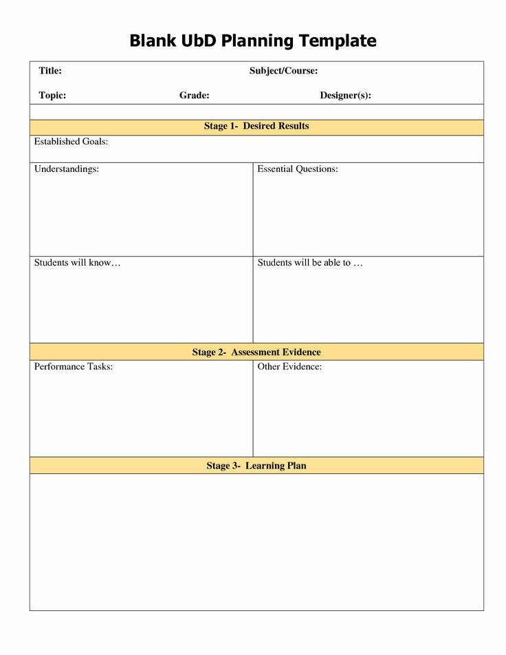 Blank Lesson Plan Template 30 Pe Lesson Plan Template Blank In 2020 with Images