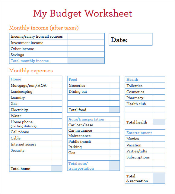 Budgeting Lesson Plans Free 12 Sample Bud Worksheet Templates In Google Docs
