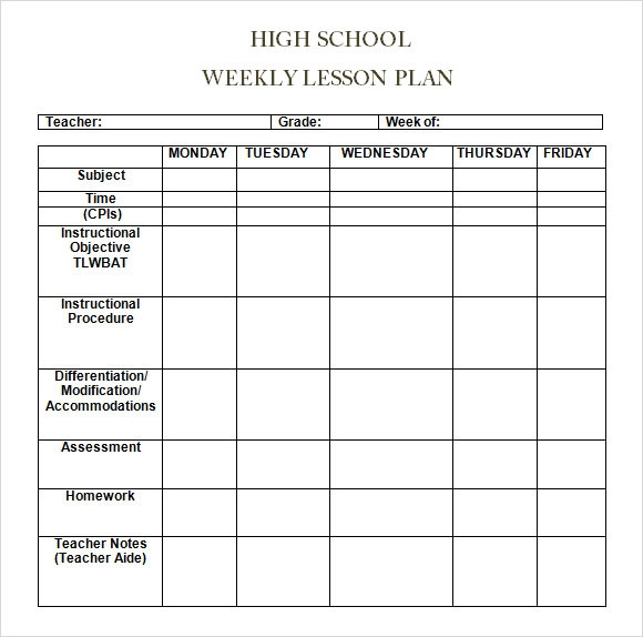 College Lesson Plan Template College Lesson Plan Template Doc – Gubel