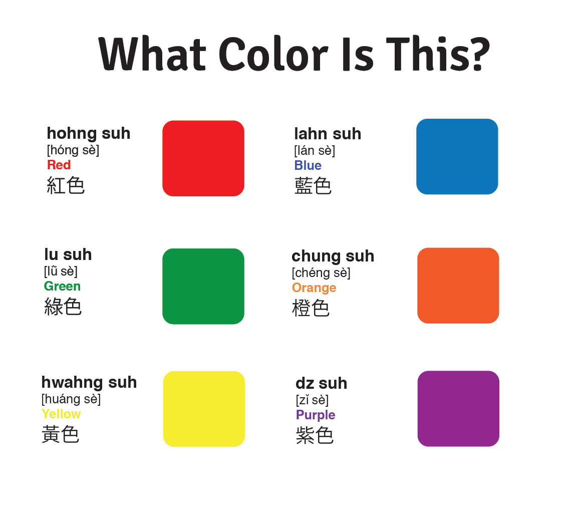 Colors Lesson Plan Preschool Mandarin Lesson Plan What Color is This