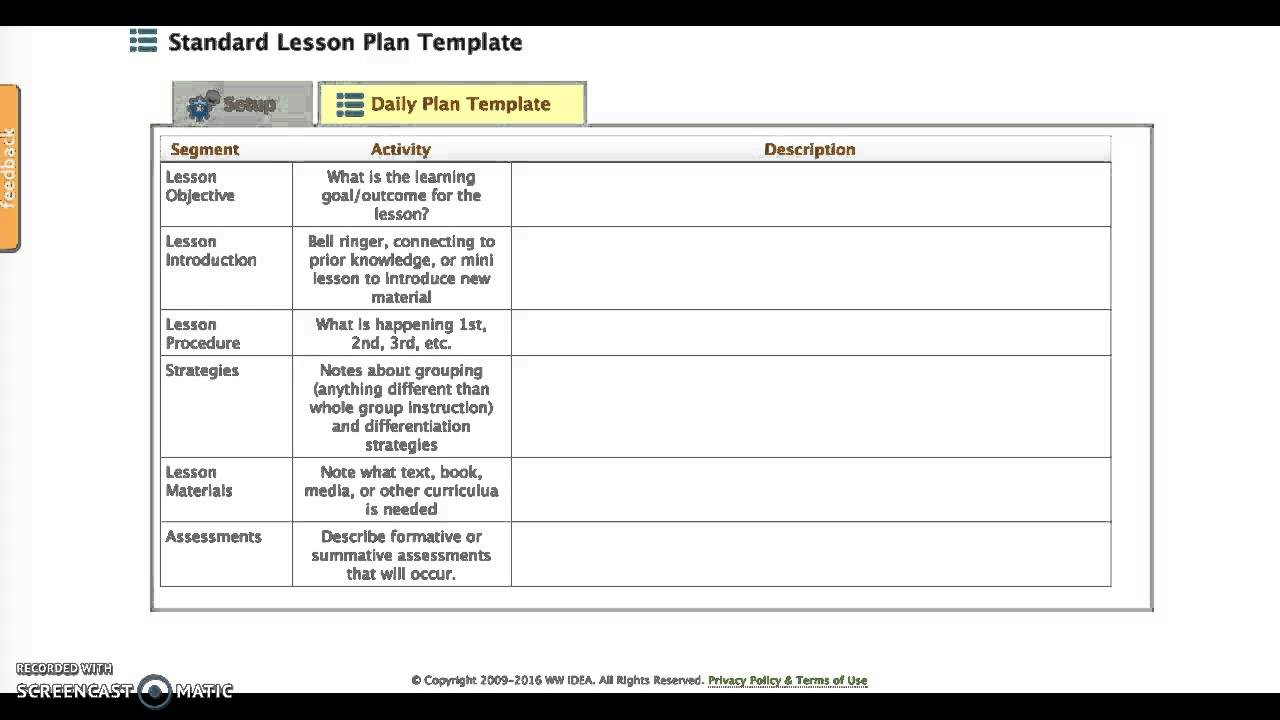 Components Of Lesson Plan Ponents Of A Lesson Plan In Classbright