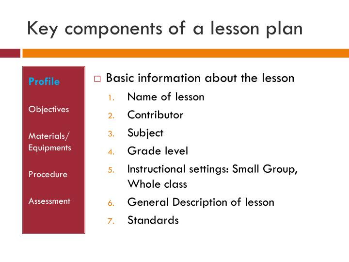 Components Of Lesson Plan Ppt How to Make Lesson Plan Powerpoint Presentation Id