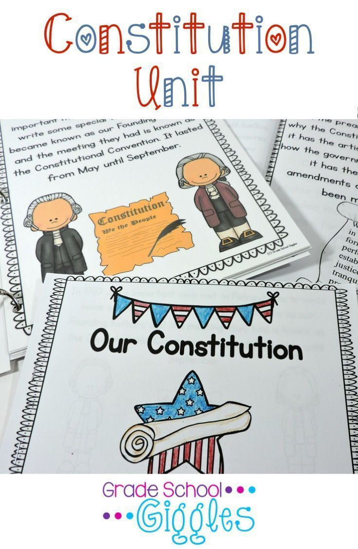 Constitution Lesson Plans Eight Ideas for Teaching Kids About the Constitution