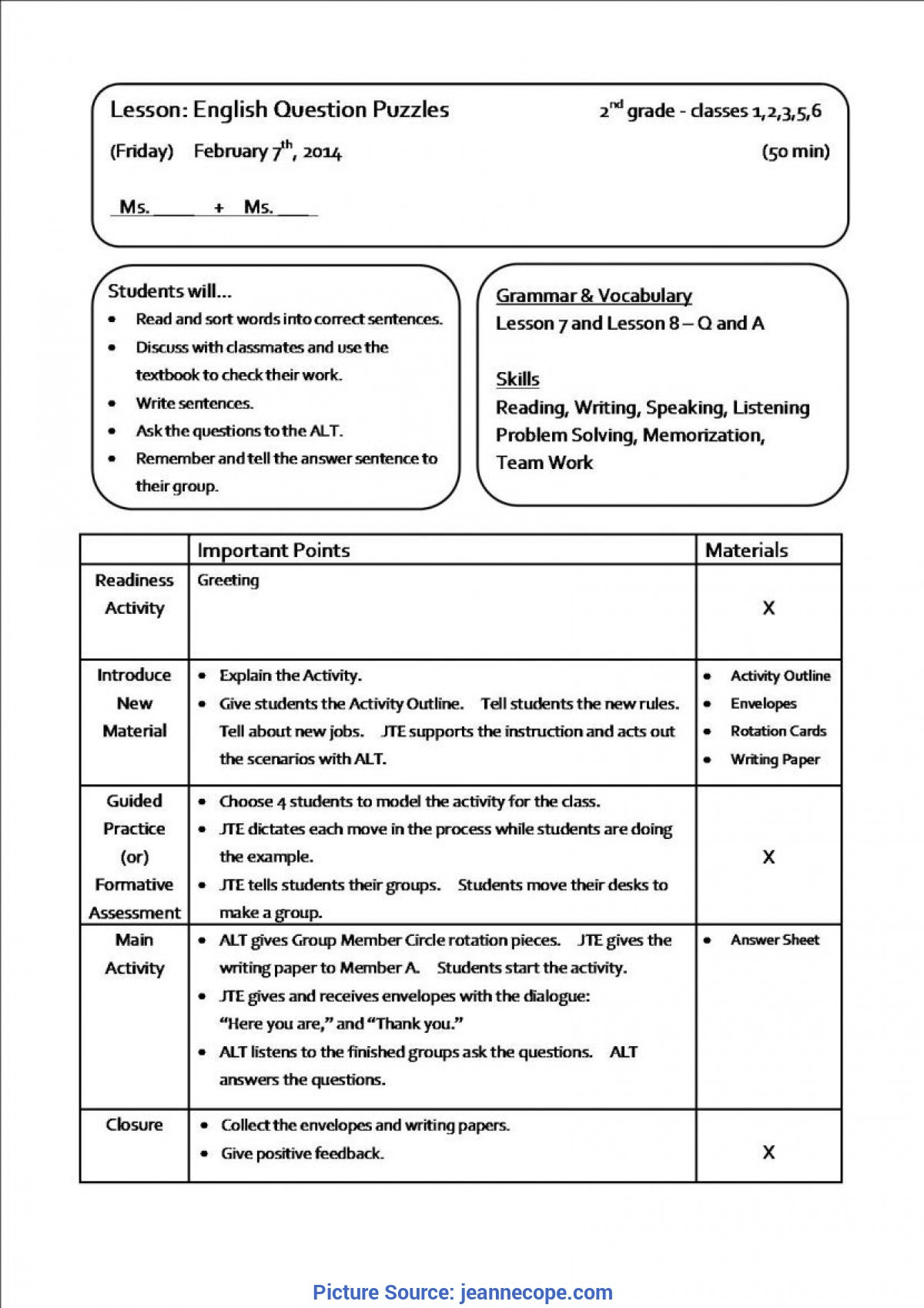 Creating A Lesson Plan Special Lesson Plan Definition Diligence Character