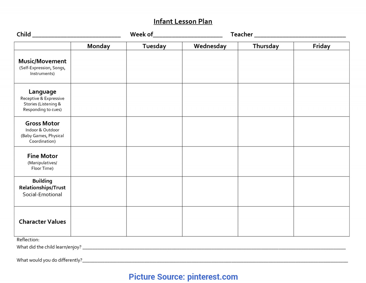 Daycare Lesson Plan Template toddler Lesson Plans for October