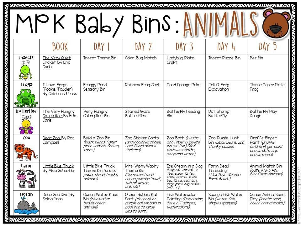 Daycare Lesson Plans for toddlers Pin by Stacie Van Beek On Baby Bins