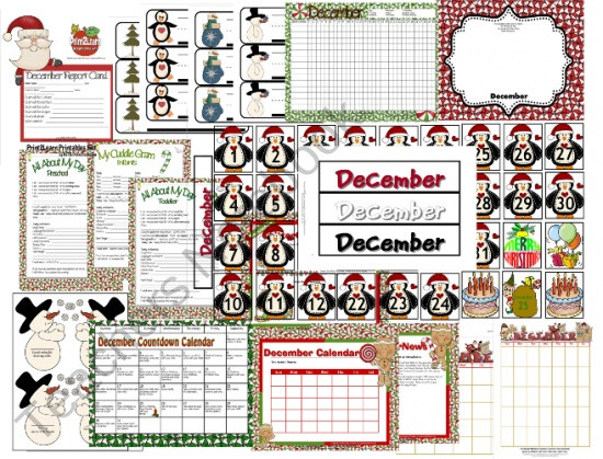 December Lesson Plans for Preschool Free December Preschool Classroom Pack Product From Rfts