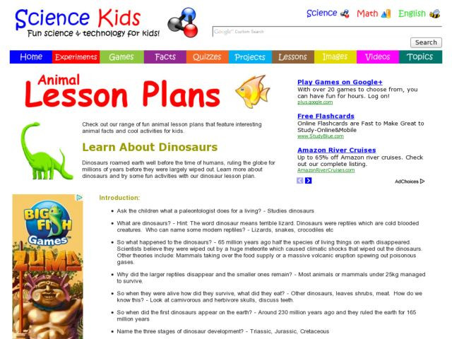 Dinosaur Lesson Plans Learn About Dinosaurs Lesson Plan for Kindergarten 3rd