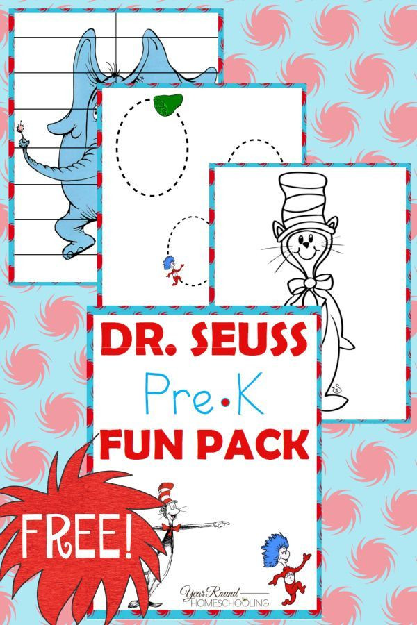 Dr Seuss Lesson Plans Pre K Lesson Plans On Dr Seuss