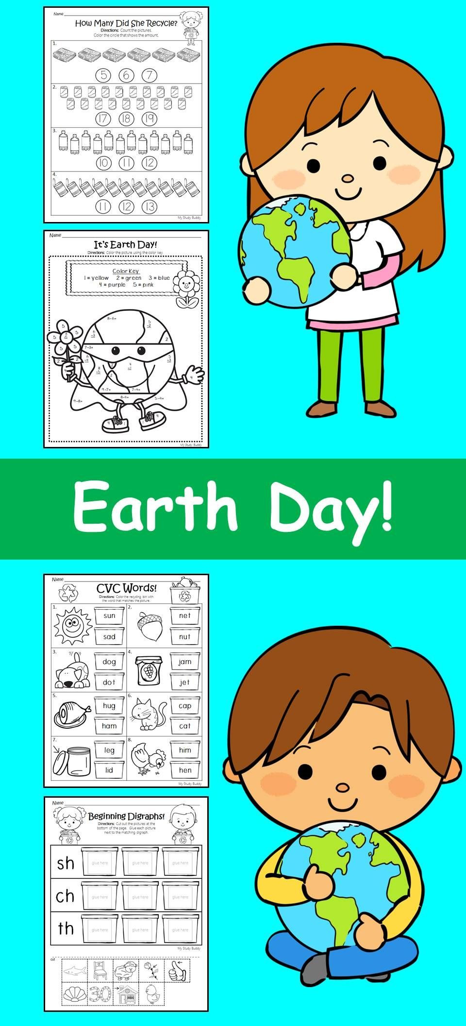 Earth Day Lesson Plans Earth Day Activities Earth Day Math &amp; Literacy