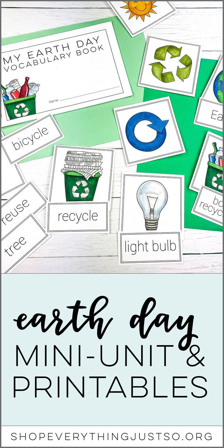 Earth Day Lesson Plans Earth Day Mini Unit
