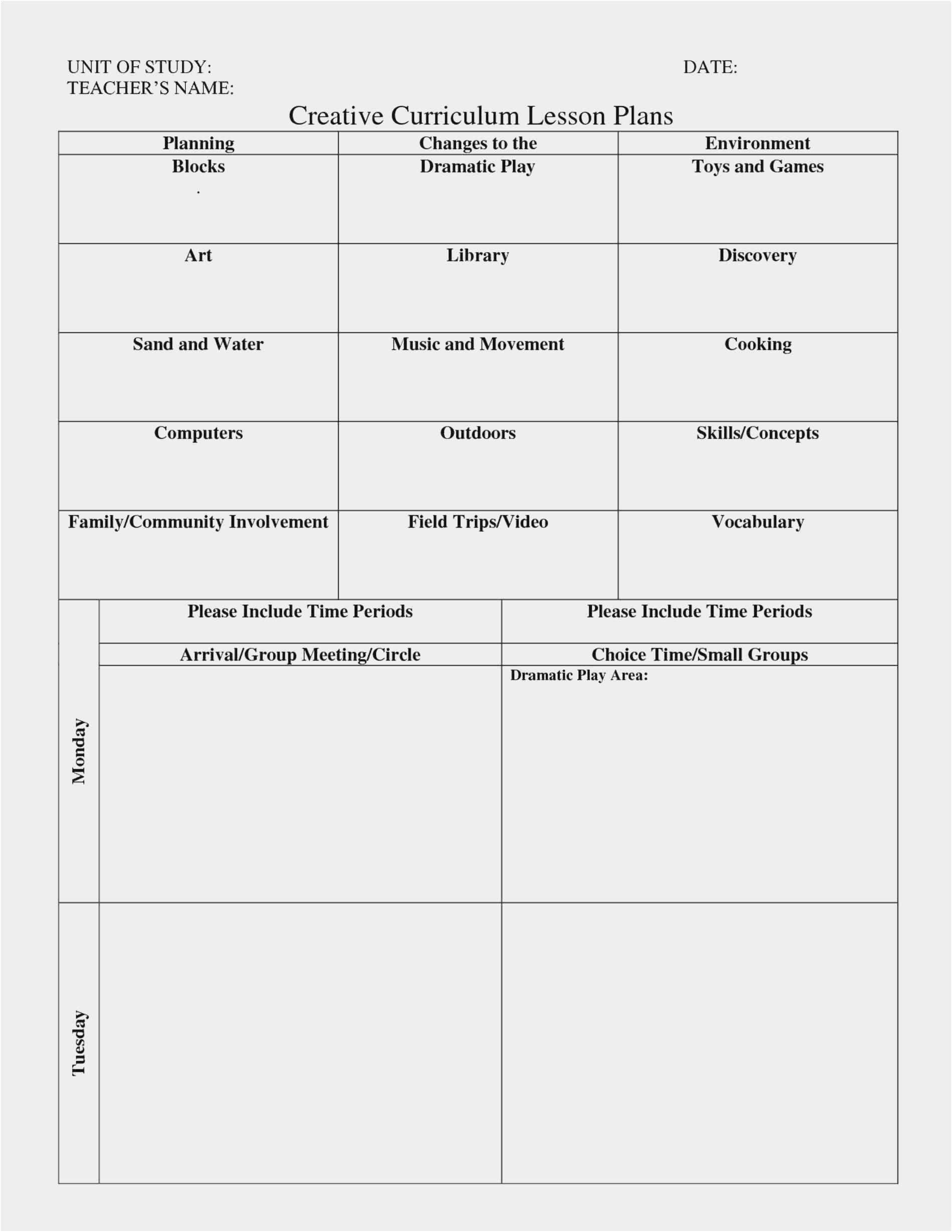 Edtpa Lesson Plan Template 2019 Free Download 57 Udl Lesson Plan Template Simple