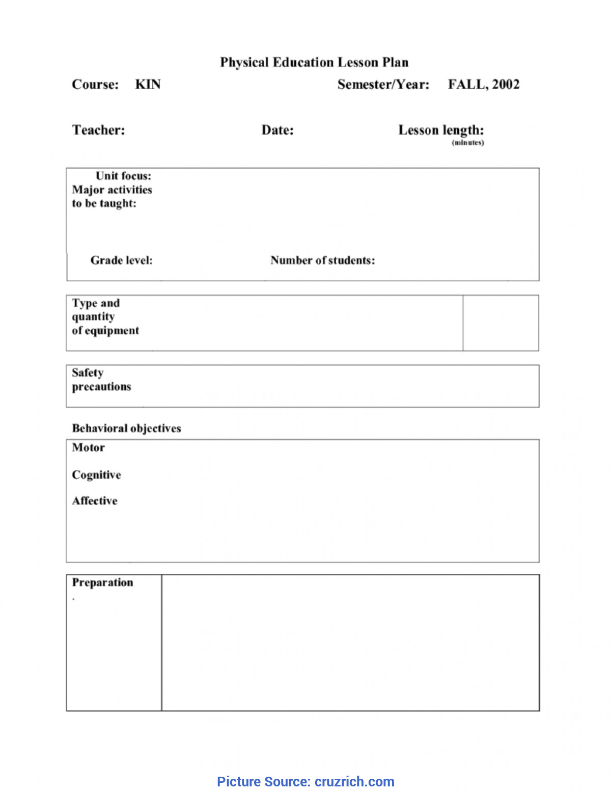 Edtpa Lesson Plan Template Valuable Edtpa Lesson Plan Template Physical Education
