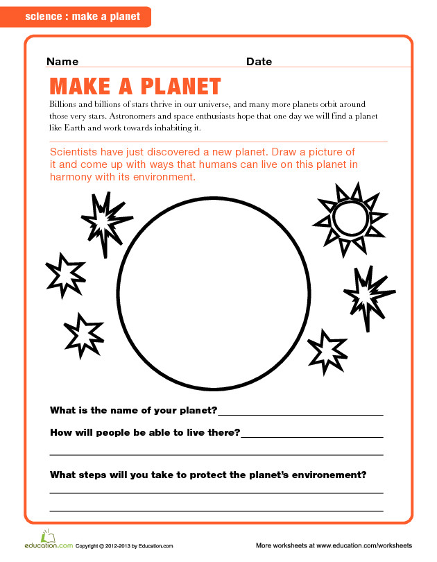 Edu Lesson Planet the solar System Learning About Planets