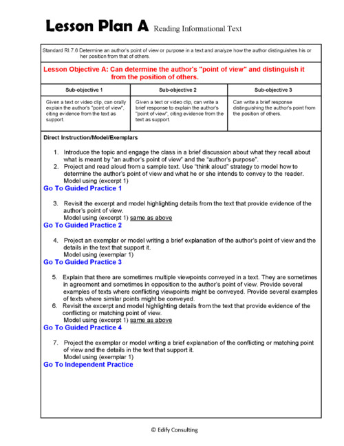 Ela Lesson Plans 7th Grade Ela Click to Select Your Lesson Plan Archives
