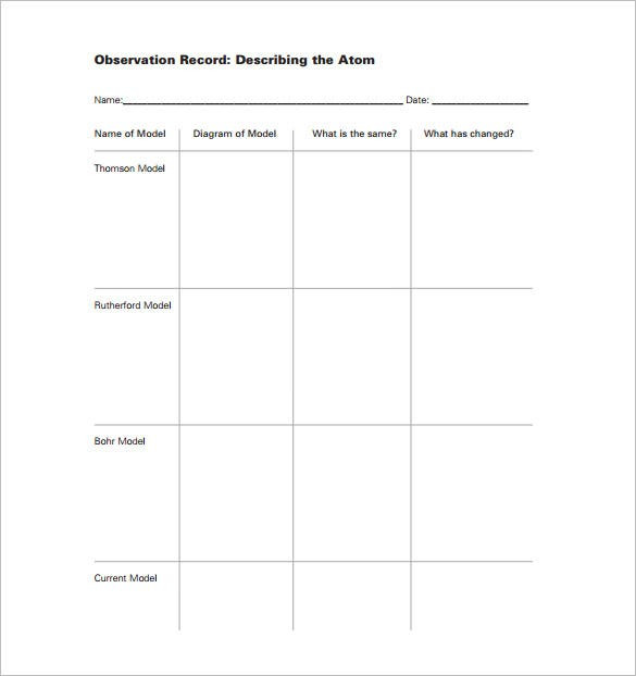 Elementary Science Lesson Plans Elementary Lesson Plan Template 11 Free Word Excel