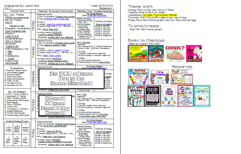 Ell Lesson Plans Ms M S Blog Ell Lesson Plans for Week Of 04 07 14