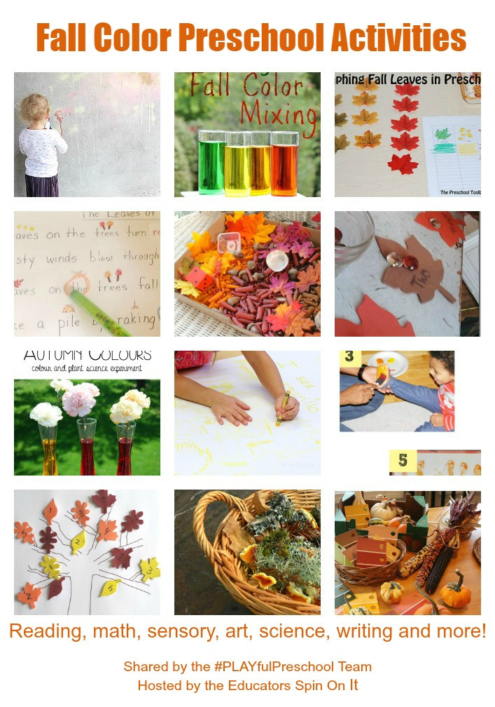 Fall Lesson Plans for toddlers Diy Fall Color Word Book A Preschool Lesson On Fall Colors