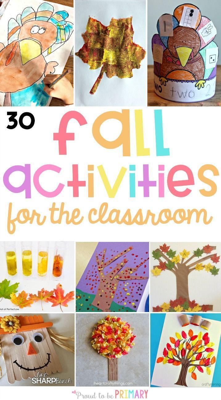 Fall Lesson Plans for toddlers Fall Activities for Kids 30 Best Ideas