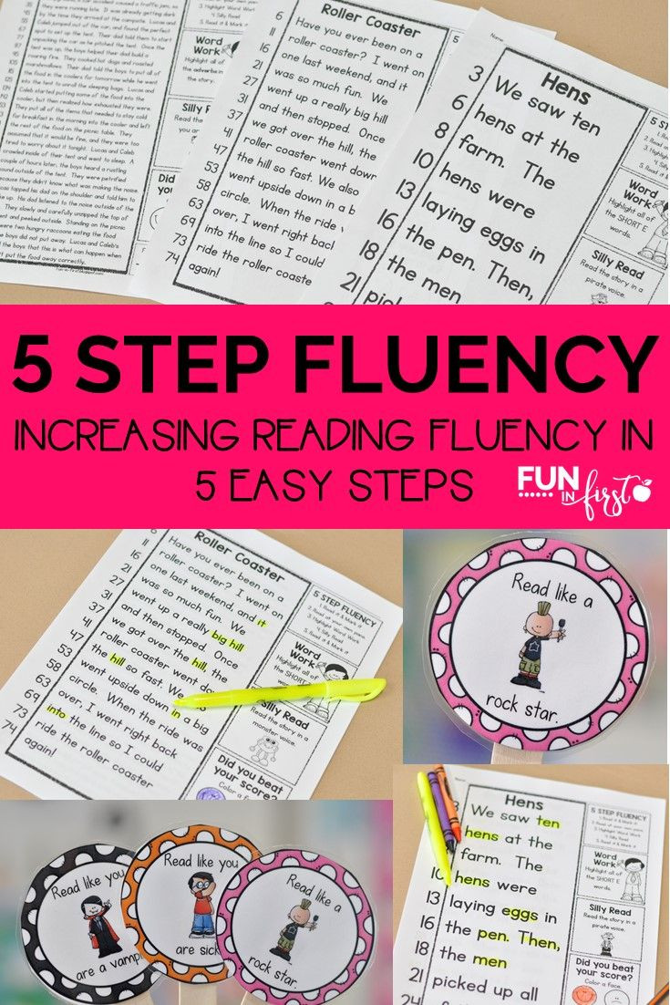 Fluency Lesson Plans Fluency Lesson Plans for 5th Grade