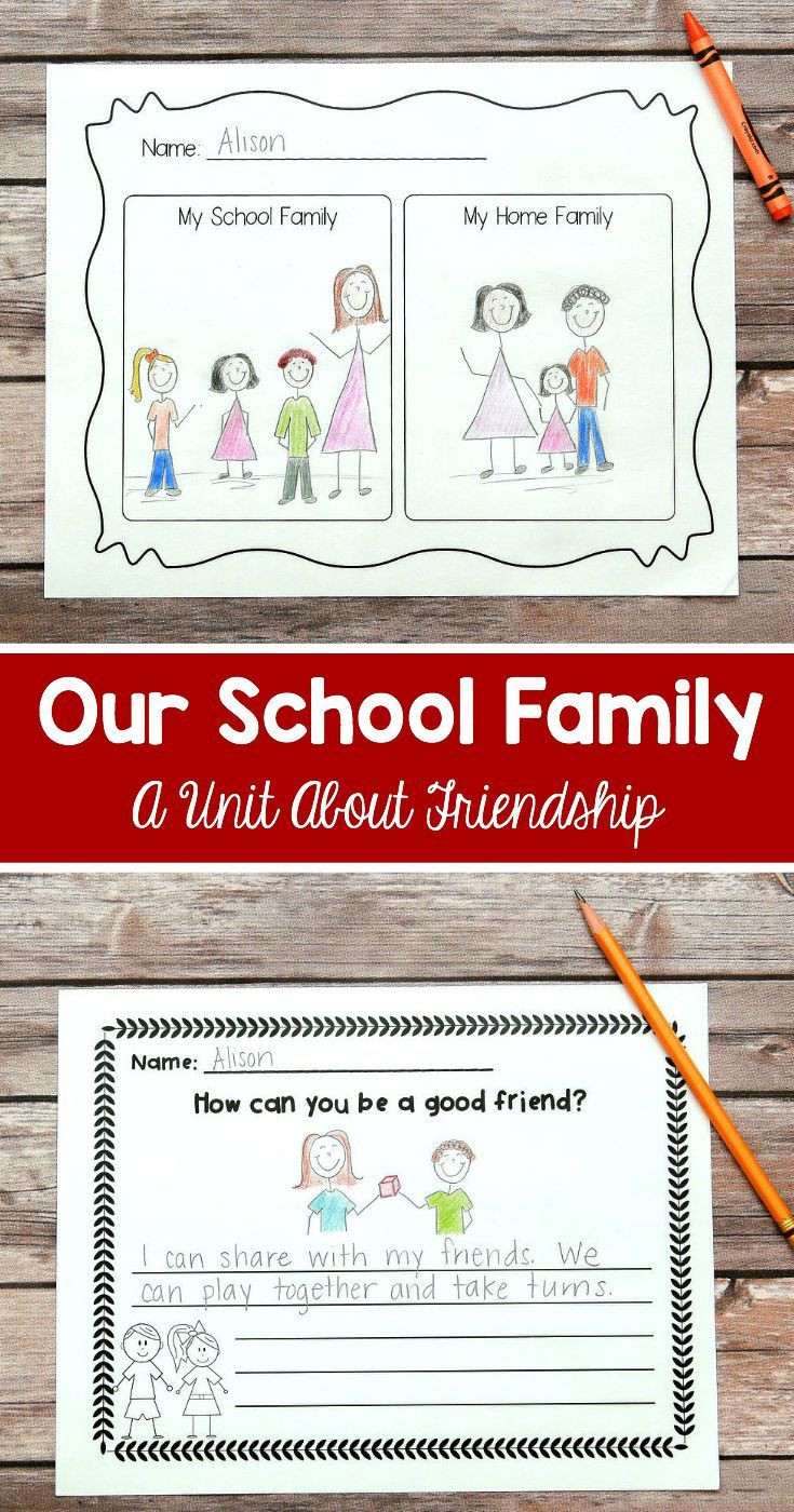 Friendship Lesson Plans Preschool Friendship Lesson Plans for Pre K Kindergarten or 1st