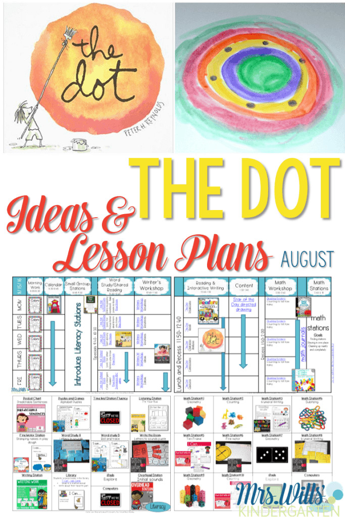 Fun Lesson Plans the Dot Lesson Plans Fun Classroom Activities Mrs