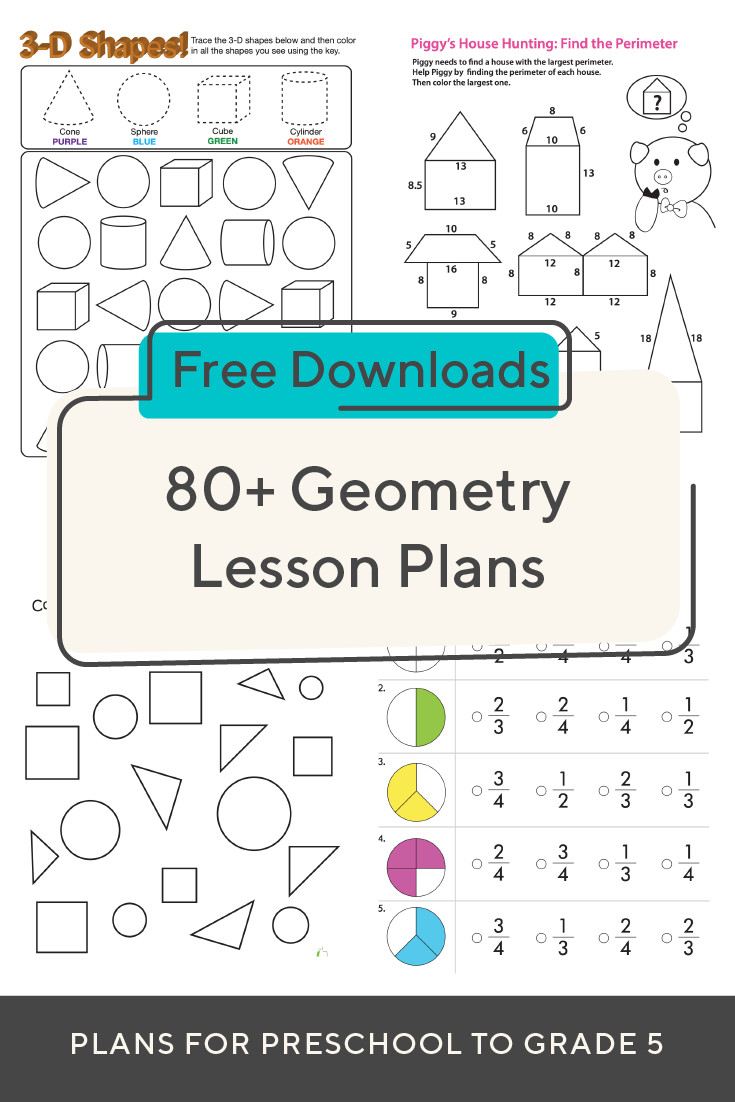 Geometry Lesson Plans 80 Geometry Lesson Plans