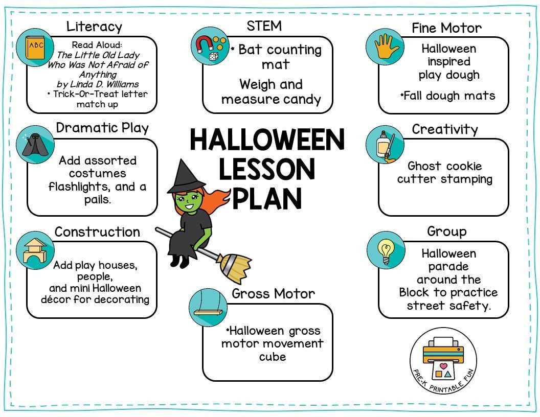Halloween Lesson Plans for Preschool Halloween Lesson Planning Ideas