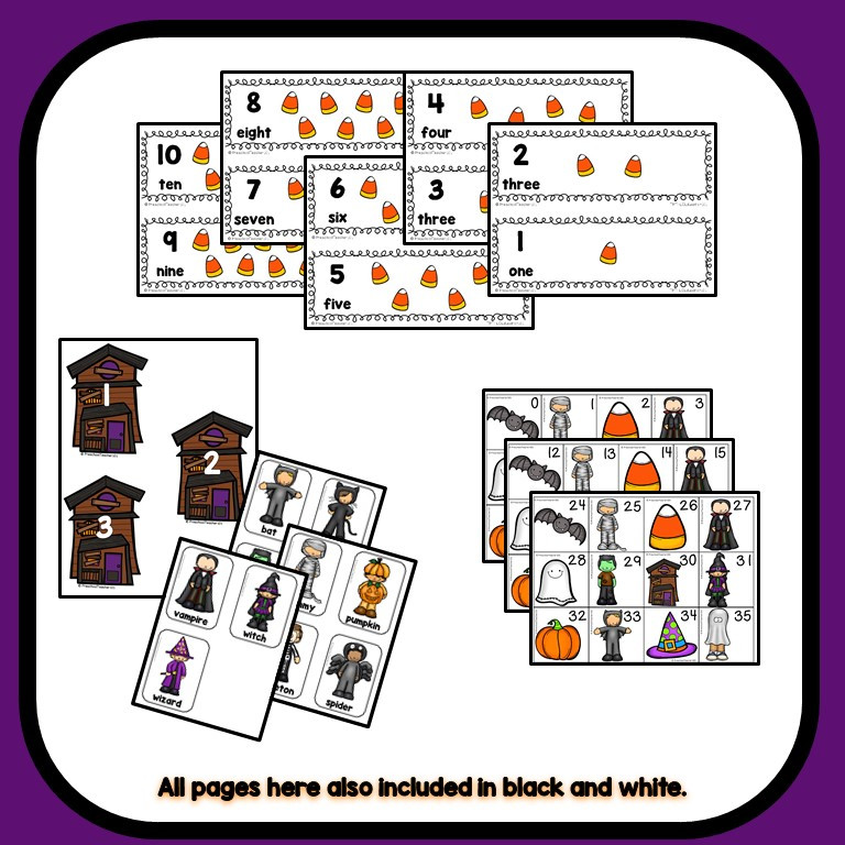 Halloween Lesson Plans for Preschool Halloween theme Preschool Classroom Lesson Plans