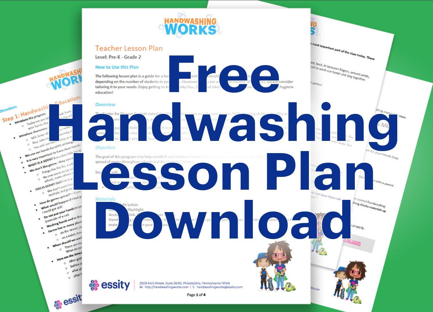 Hand Washing Lesson Plan Handwashing Handwashingworks Lessonplan