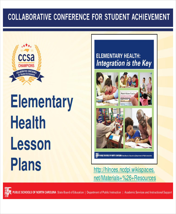 Health Lesson Plans for Elementary Free 7 Sample Health Lesson Plan Templates In Ms Word