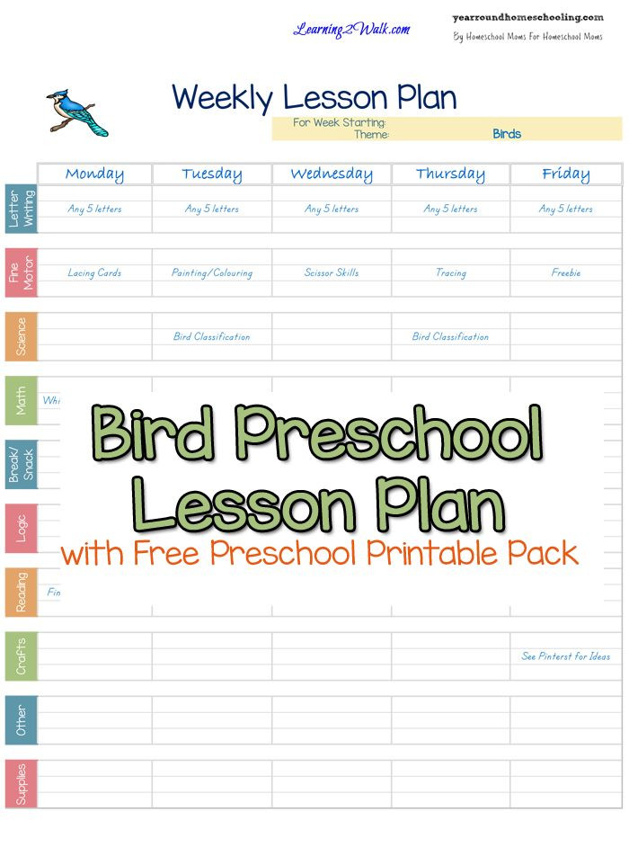 Homeschool Preschool Lesson Plans Pin On Homeschool