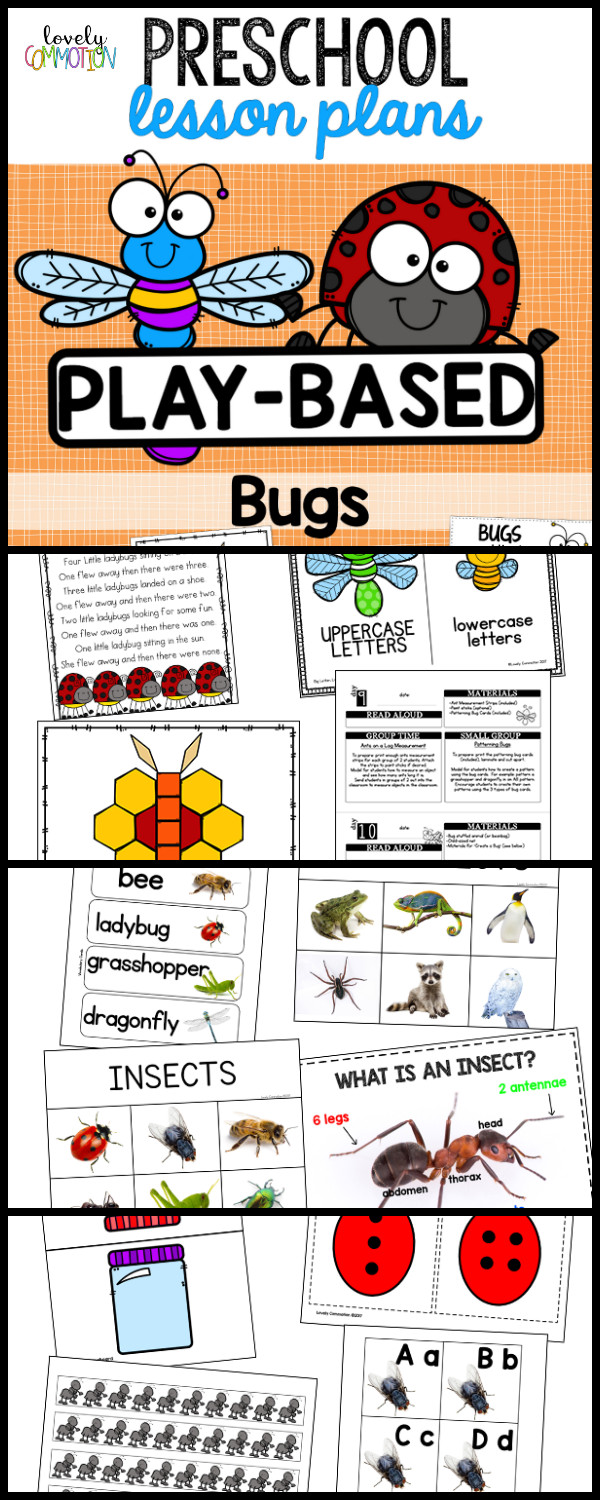 Insect Lesson Plans for Preschool Preschool Lesson Plans Bugs