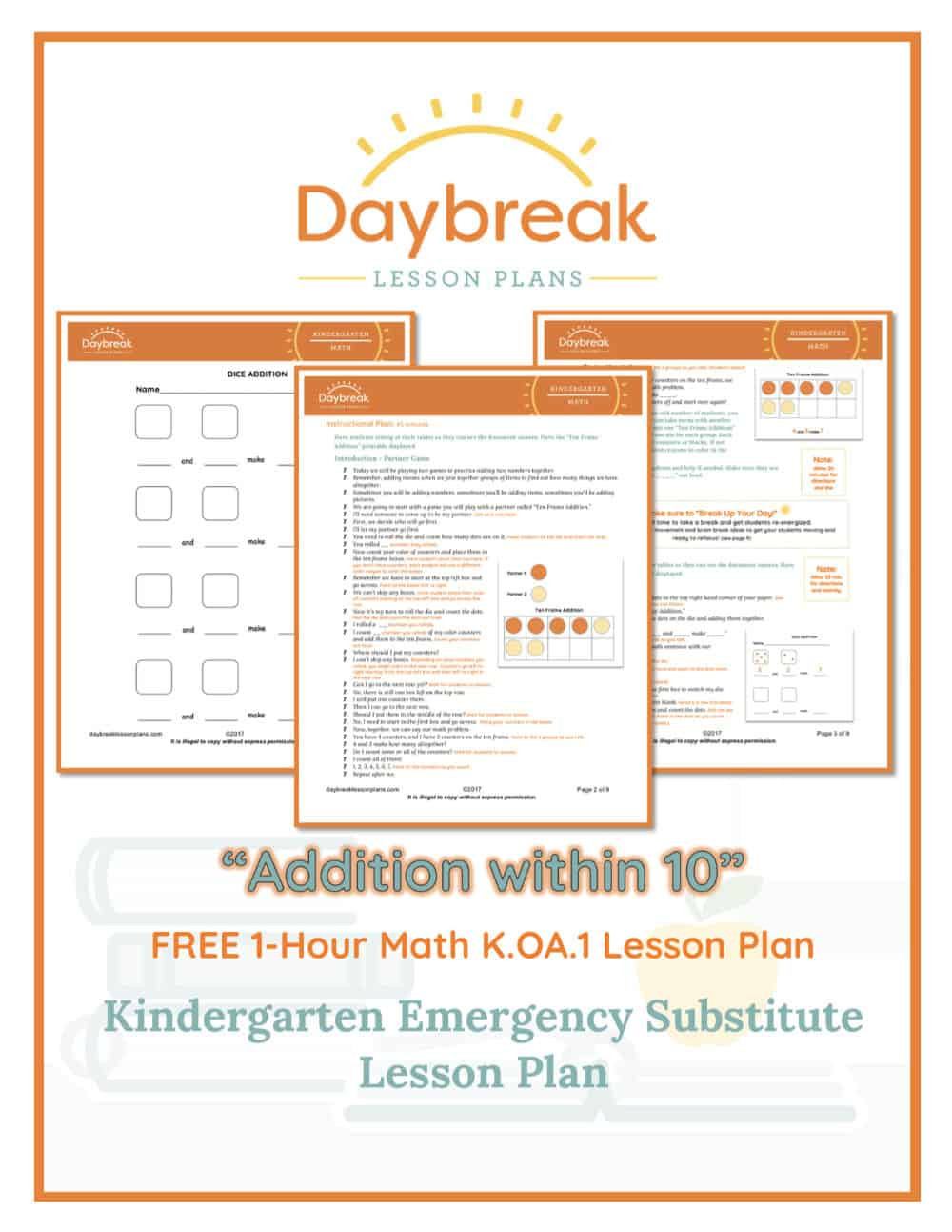 Kindergarten Lesson Plans Free Kindergarten Grade Lesson Plans Daybreak Lessons