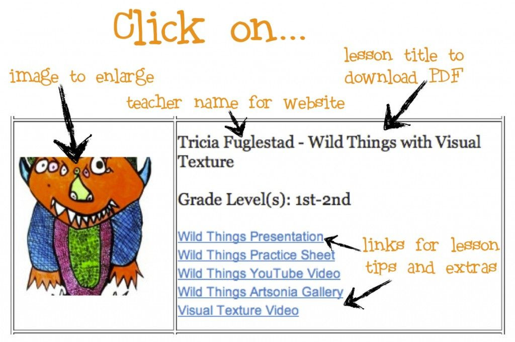 Lesson Plan for Art Teacher This Webpage Has Best Prehensive Elementary Lesson