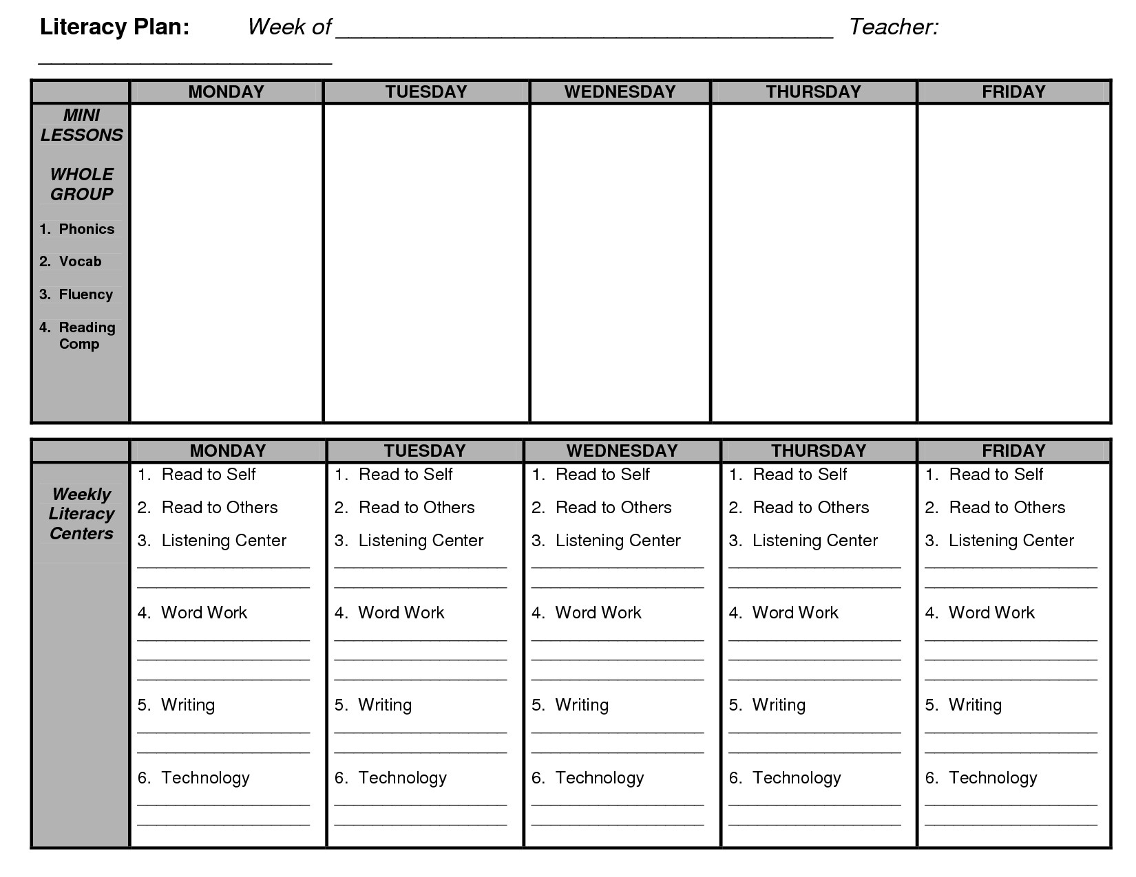 Lesson Plan for Kindergarten Reading D Reading Lesson Plan Template