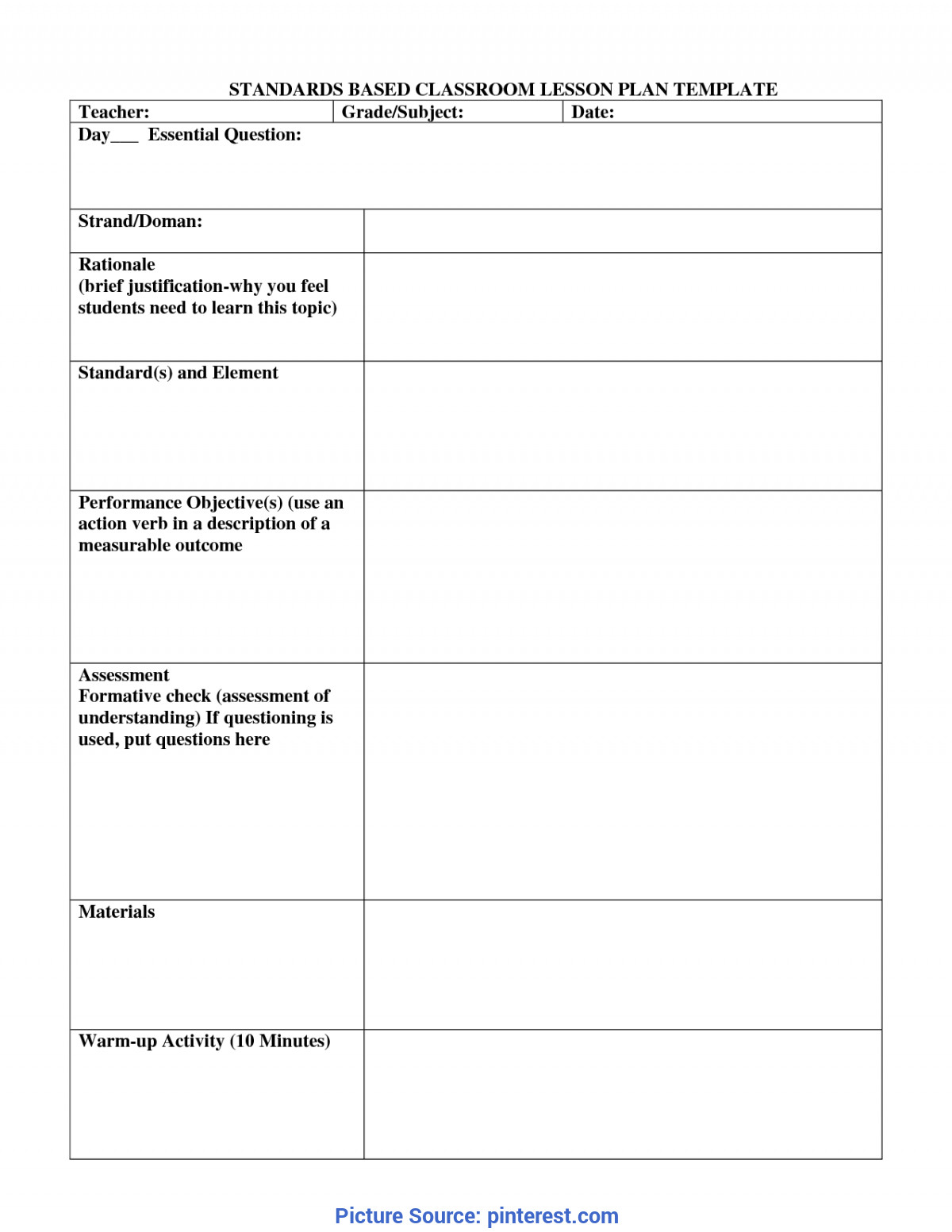 Lesson Plans that Work Newest Example Lesson Plan In Science Grade 5 Aiou B Ed
