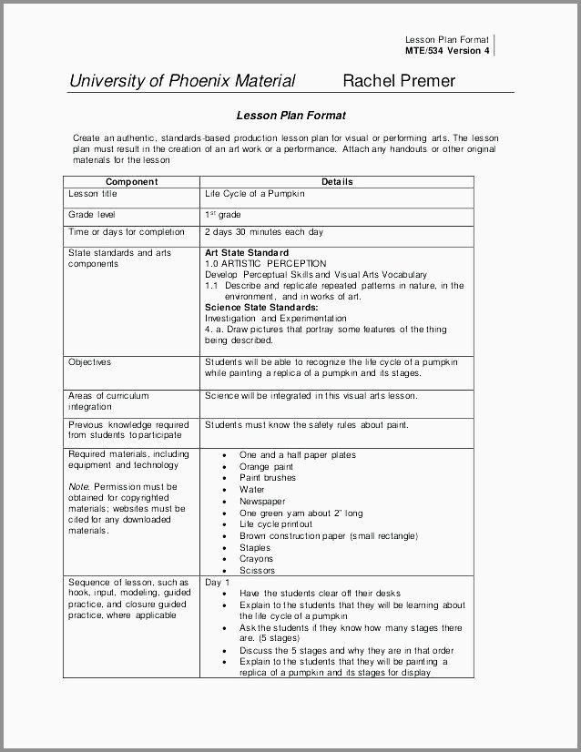 Library Lesson Plans Library Lesson Plan Template Lovely Standards Based