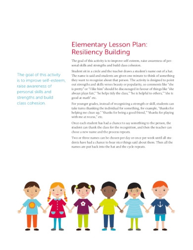 Mental Health Lesson Plans 10 Best Elementary Lesson Plan Examples &amp; Templates