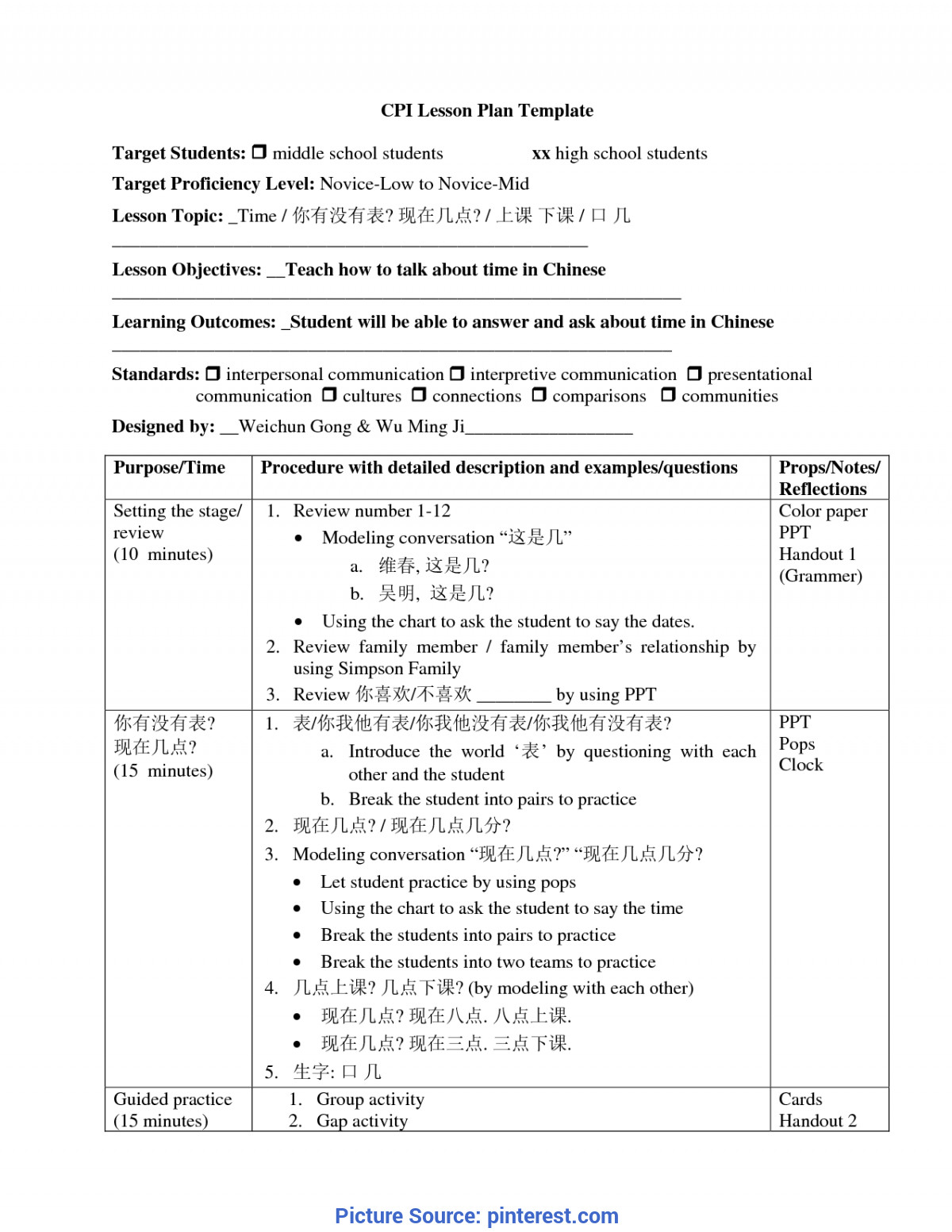 Middle School English Lesson Plans Useful English Lesson Plan Deped Lesson Plan Senior High