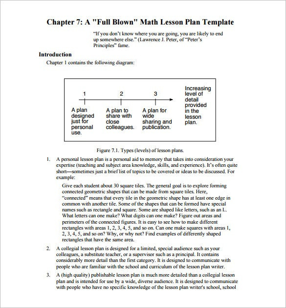 Middle School Lesson Plans Middle School Lesson Plan Template 8 Free Pdf Word