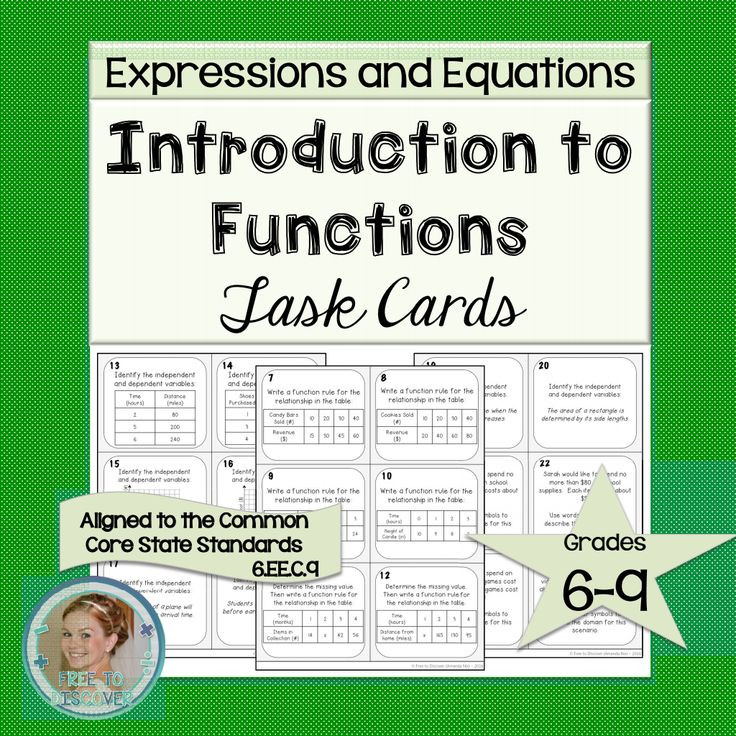 Middle School Math Lesson Plans Intro to Functions Task Cards Pdf Google Drive