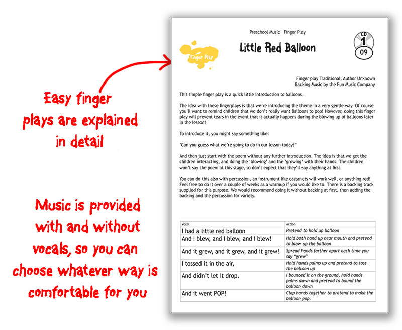 Music Lesson Plans for Preschool Preschool Music Curriculum Program