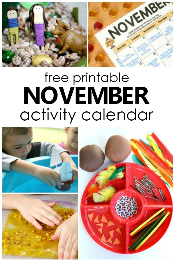 November Lesson Plan themes November Preschool Activities and Fun Things to Do with