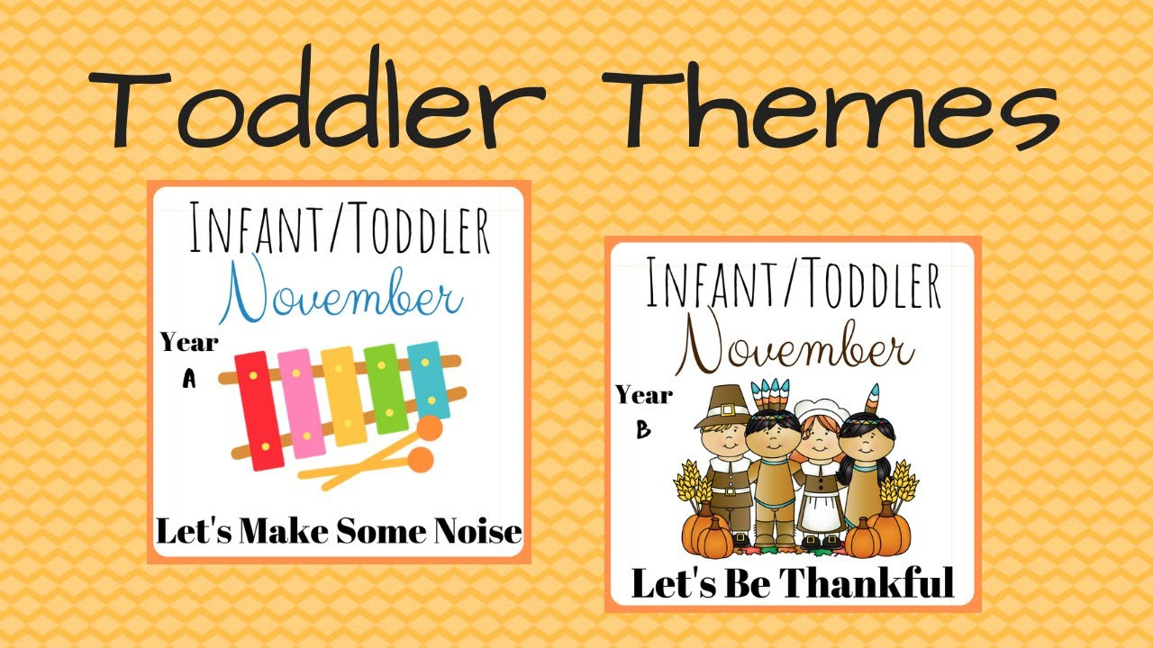 November Lesson Plans for toddlers toddler Lesson Plans for the Month Of November